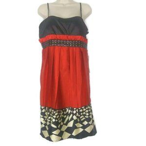 Kitty Multi Mix Satin Cocktail Dress